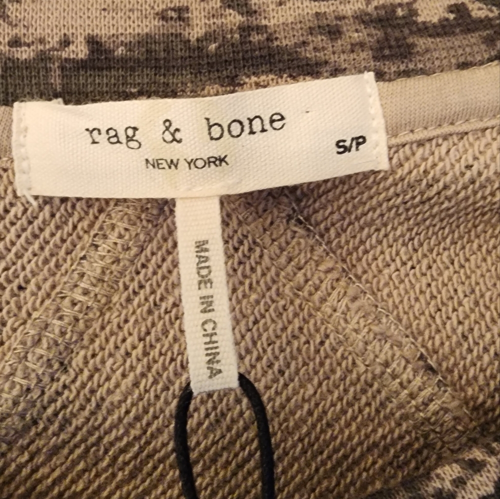 Rag & Bone Armi Multi City Terry Sweatshirt Size Small - Picture 11 of 13